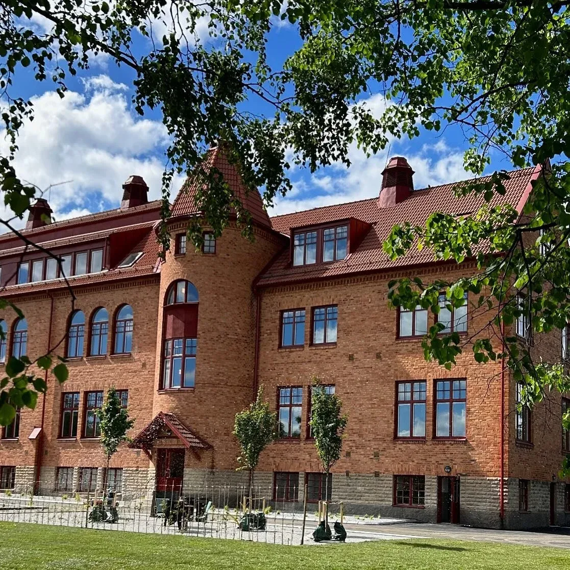 Kristinaskolan i Lindesberg, tegelbyggnad från 1910